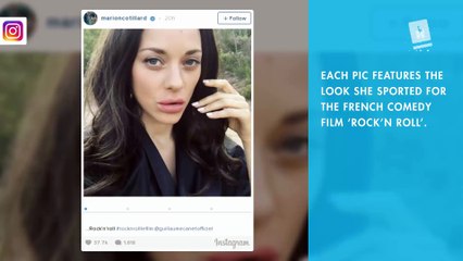 Marion Cotillard ties Rihanna’s record for most selfies in 24 hours