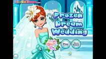 Disney Frozen Anna and Elsa princess Frozen Dream Wedding Educational Games For kids