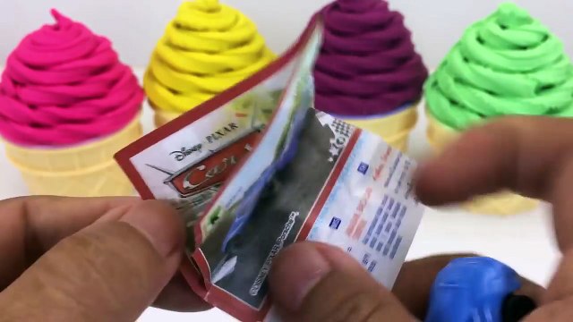 Baby Doll Kinder Joy Ice Cream Cups Surprise Toys Doraemon PJ Mask Fun & Learn Colors for Kids-c5uK1hLac-Y