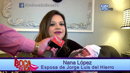 Jorge Luis del Hierro nos presenta a su nueva bebé