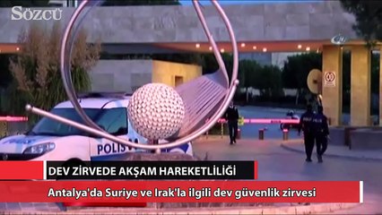 Dev zirvede akşam hareketliliği