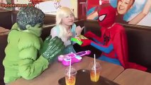 Congelados Elsa y Princesas QUIEREN CASARSE CON Spiderman w/ Joker, Catwoman Maléfica Spidergirl S