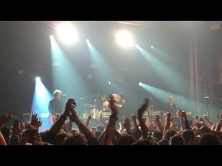Green Day Webster Hall 10/8/2016 - bringing a fan on stage during "Know Your Enemy"