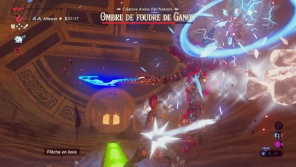Zelda Breath of the Wild Ombre de foudre de Ganon