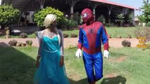 Frozen Elsa Spiderman Vs Ironman Batman | Fun Prank Kung Fu Fight | Fun SuperHero In Real Life