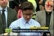 Estados Unidos: preocupación en inmigrantes por temor a deportaciones