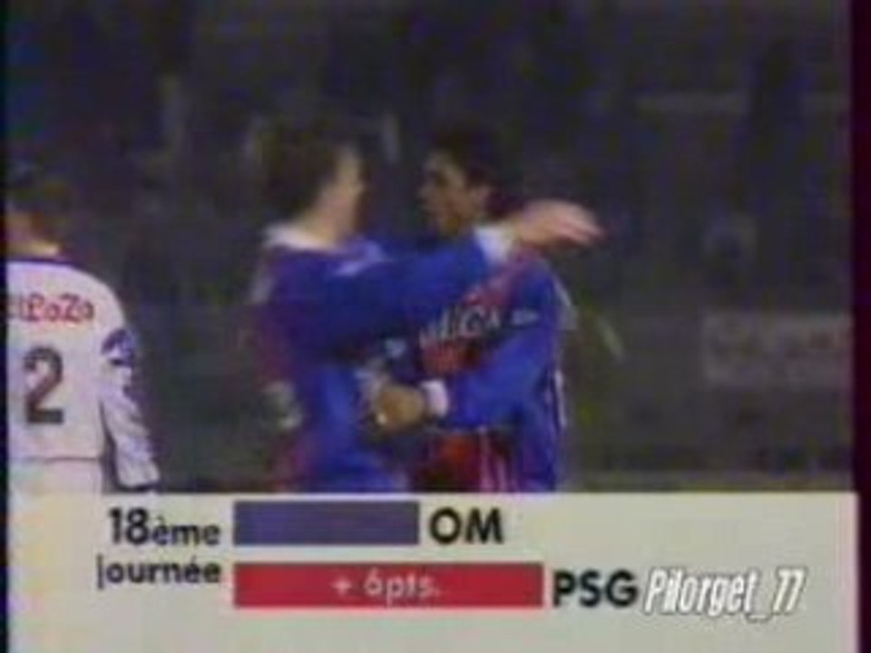 PSG-OM 93-94, REPORTAGE D'AVANT MATCH