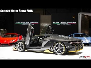 Lamborghini Centenario LP 770-4 At 2016 Geneva Motor Show - DriveSpark