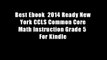 Best Ebook  2014 Ready New York CCLS Common Core Math Instruction Grade 5  For Kindle