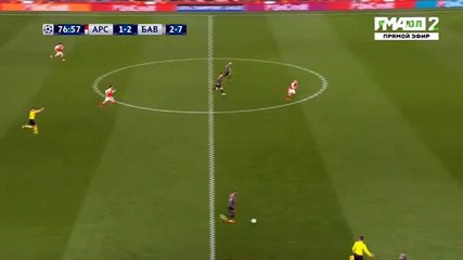Douglas Costa Goal HD - Arsenal 1-3 Bayern Munchen - 07.03.2017 HD