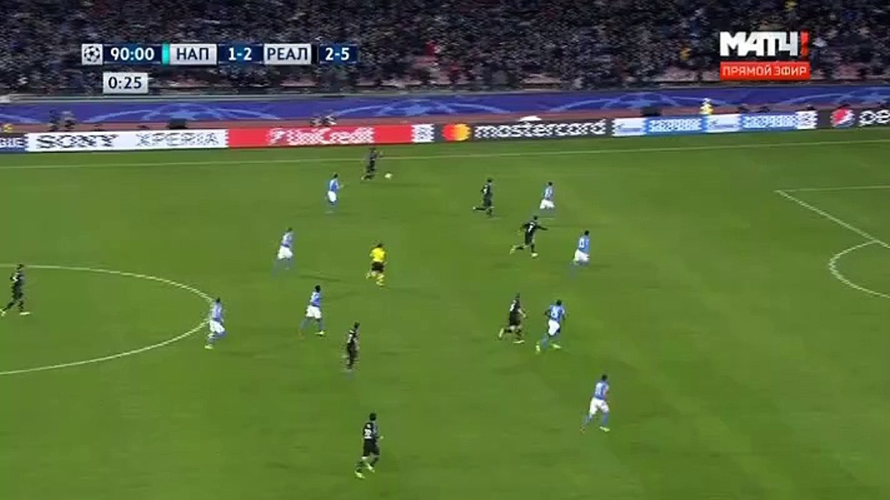 Alvaro Morata Goal HD - Napoli 1-3 Real Madrid - 07.03.2017