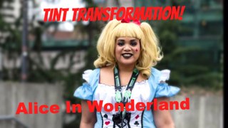 Alice In Wonderland Tint Transformation Cosplay