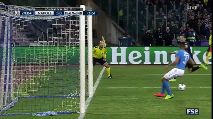 Naples 1-3 Real Madrid All goal  vidéo résume buts