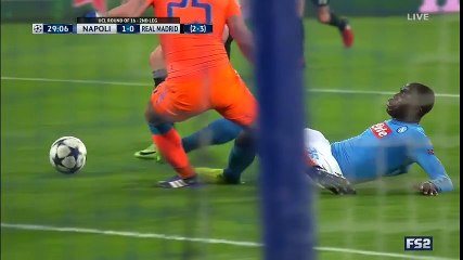 All goal Naples 1-3 Real Madrid video resume