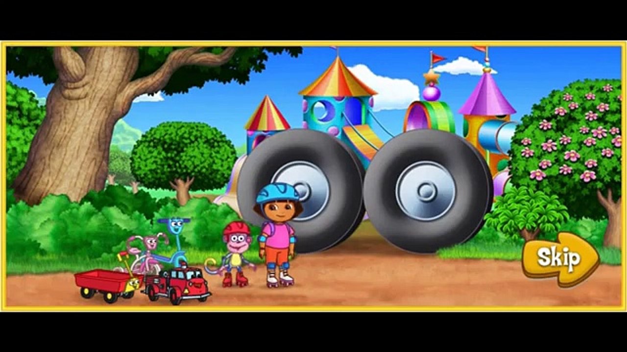 Dora la Gran Patín de Aventura de Dora Episodio Mezcla de Juego Completo de Dora la exploradora y D