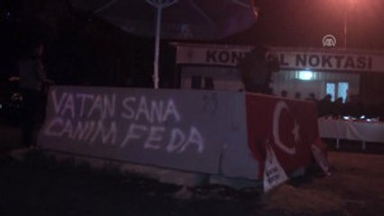Görev Başındaki Polislere Başarı Belgesi Verildi
