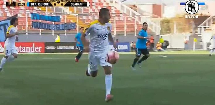 Hernan Novick Goal HD - Deportes Iquique	0-1	Guarani 07.03.2017 Copa Libertadores