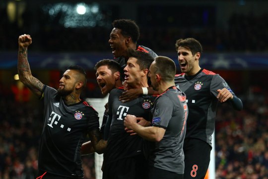 أهداف مباراة آرسنال 1 - 5 بايرن ميونخ دوري أبطال اوروبا - HD