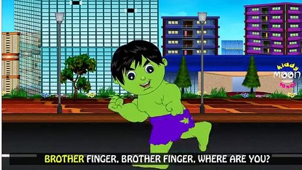 Finger Family Collection | Green Man Epic Fighting Finger Family Nursery Rhymes Plus More