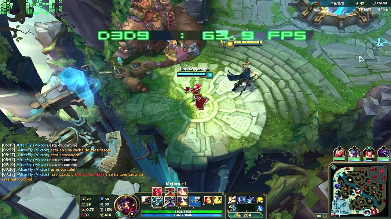 PC de R$880 rodando League of Legends no ultra