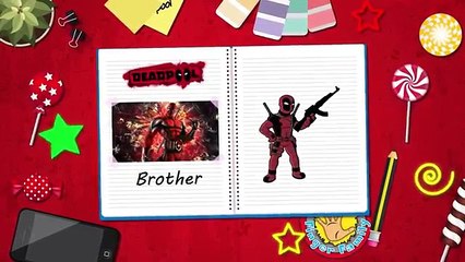 Paw Patrol Transforms Into Deadpool Finger Family Songs - Deadpool as Paw Patrol Nursery R