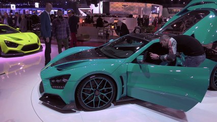 Salon de l'automobile de Genève : Zenvo TS1 GT