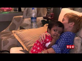 The Little Couple Bonds with new daughter Zoey in India