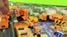 Action Playset Construction, Mighty Machines Bulldozer Excavator Dump Truck Cement Mixer T