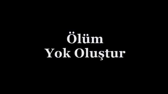 Ahiret Diye Bir şey Yoktur, Ölüm Yok Oluştur