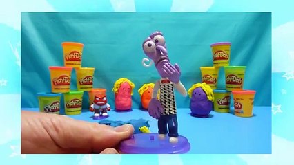 GIANT SADNESS Surprise Egg Play Doh - Inside Out Toys Disney Pixar Emotion Funko Pop