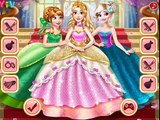 Принцесса Рапунцель свадебное платье Диснеевские Рапунцель, Эльза и Анна игра для девочек 2016 в HD