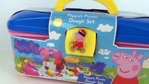 Peppa Pig Play Doh Stop Motion Animation Peppa Stacking Cups Surprise Eggs PlayDough Huevo