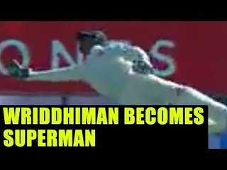 India vs Australia: Rohit Sharma reacts on Wriddhiman Saha's catch; Twitter praised | Oneindia News