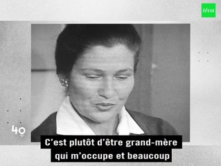 Le portrait de Simone Veil par Téva et l'Ina