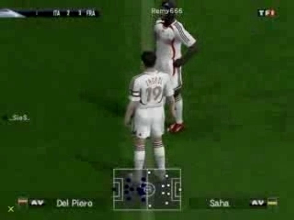 PES 6 > FRANCE - ITALIE 4-3