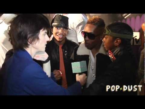 POPDUST @ the 2011 VMAs: Mindless Behavior