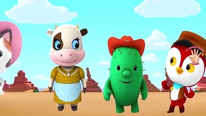 Sheriff Callies Wild West Finger Family Cartoon Animation Nursery Rhyme