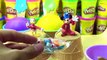 Play Doh Ice Cream Cupcakes Disney Mickey Mouse, Minnie Mouse,Donald Duck, Goofy and Pluto