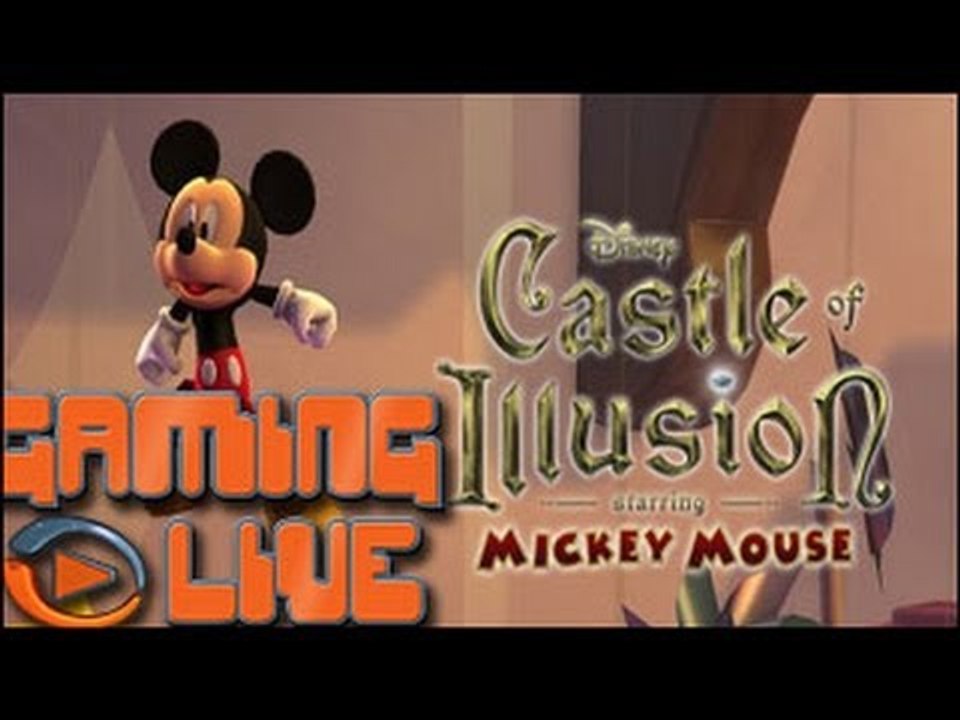 Gaming live Xbox 360 -  Castle of Illusion starring Mickey Mouse - Retour au château des illusions
