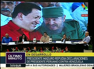 Maduro repudia declaraciones del presidente peruano contra Venezuela