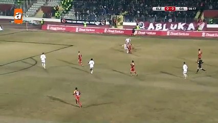 Elazığspor: 0 - Galatasaray: 1 | Gol: Lukas Podolski - atv