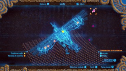 Zelda Breath of the Wild - Donjon piaf Vah'Medo terminal 5