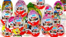 Смотреть ВИДЕО Обзор 20 Киндер Сюрпризов из Германии Kinder Surprise Eggs