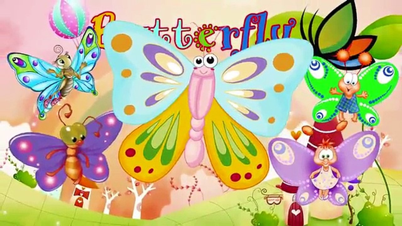 Finger Family Butterfly || Finger Family Rhyme || Nursery Rhymes for Children