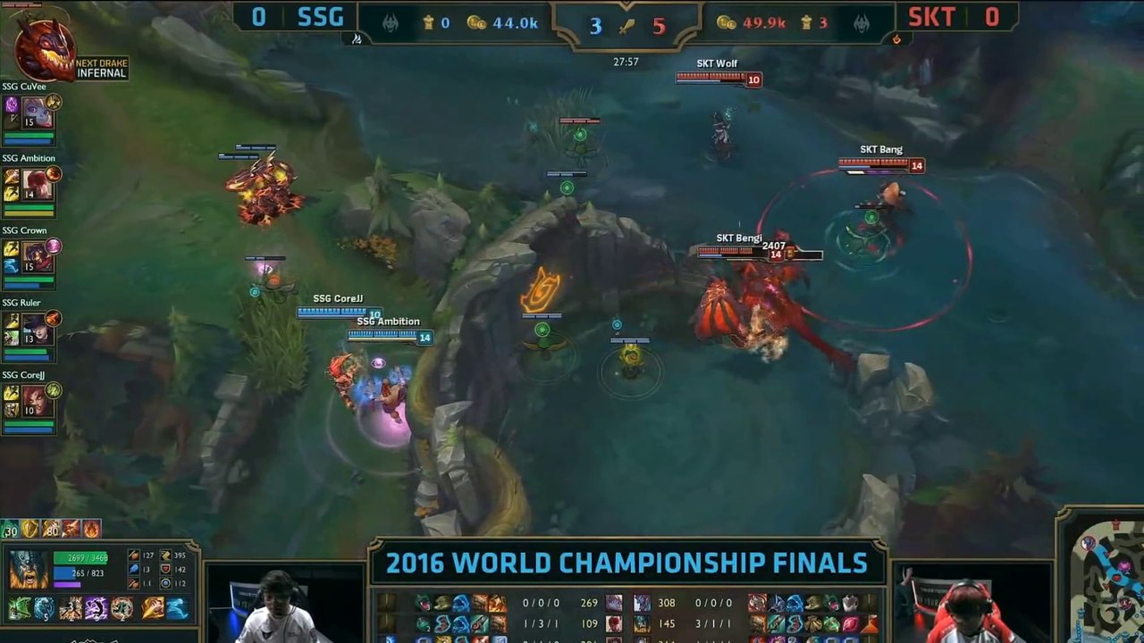 SKT vs SSG Highlights Game 1 _ LOL World Championship 2016 Finals _ SKT vs Samsung