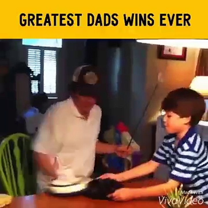 Dad wins ever