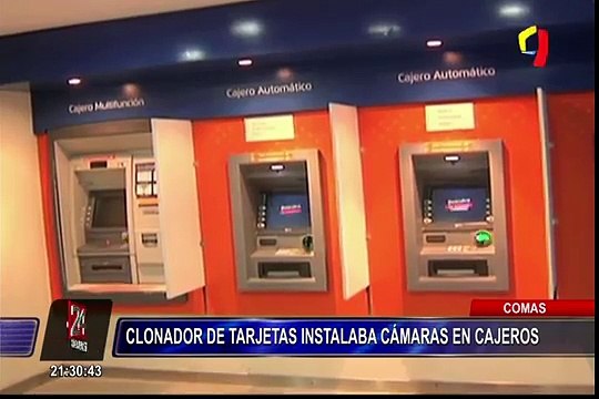 Comas: capturan a joven acusado de clonación de tarjetas