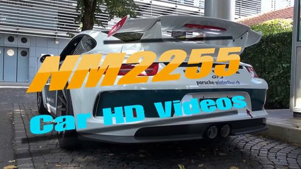 Porsche 991 GT3 Start Up, Revs and Acceleration