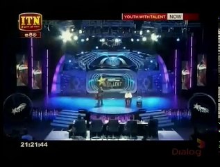 සමරේ චතුර සේනාරත්නව අනුකරණය කරපු හැටි මෙන්න - ITN youth got talent Grand Finale 2017-03-04