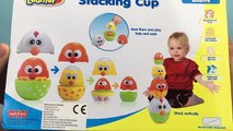 Mommy Chicken Stacking Cups Surprise Toys Eggs Learn Sizes with Baby Toys Huevos Sorpresa
